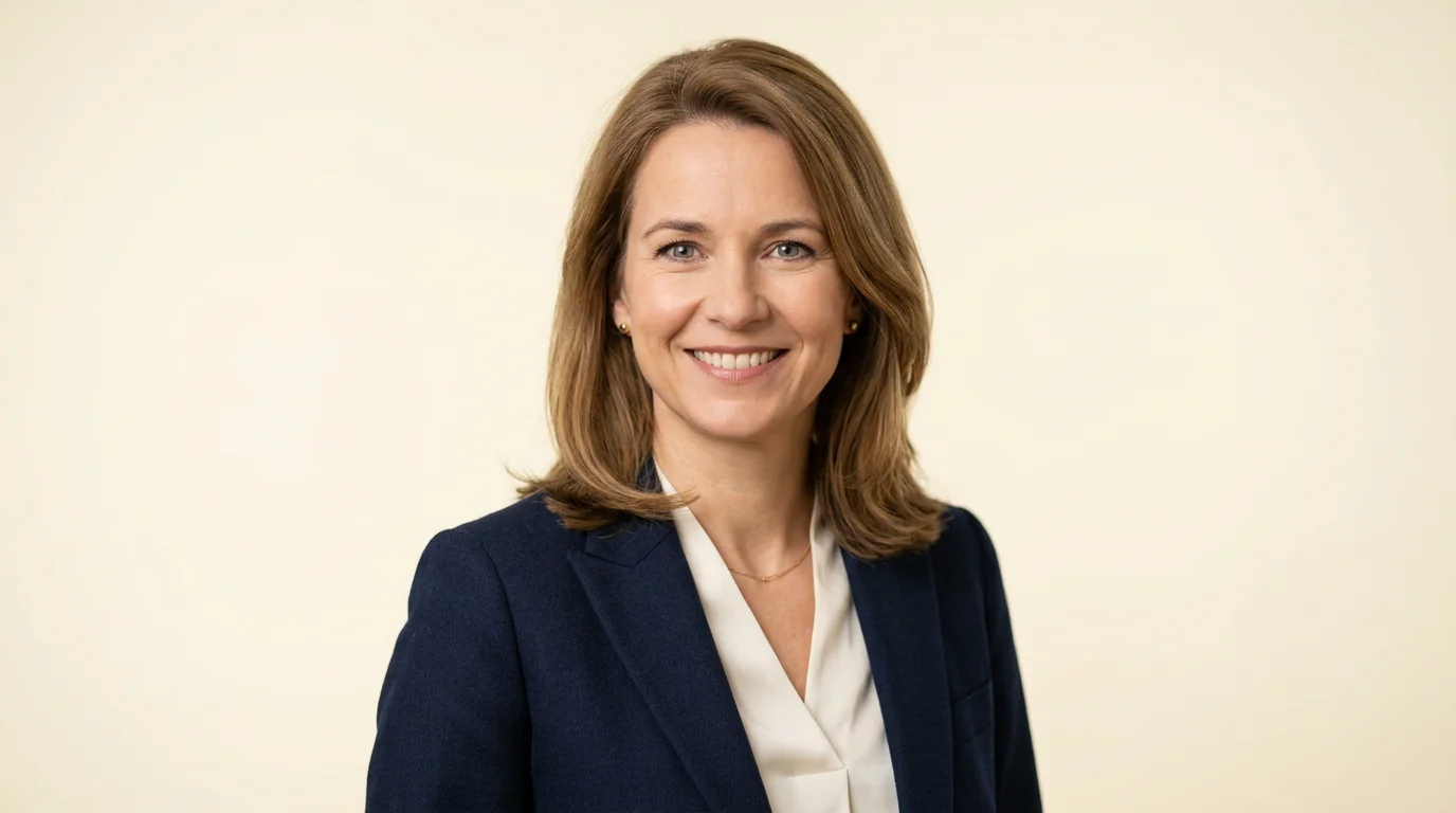 Porträt Dr. Klara Meier, Expertin für Vertragslogik, 400x400 Pixel, WebP